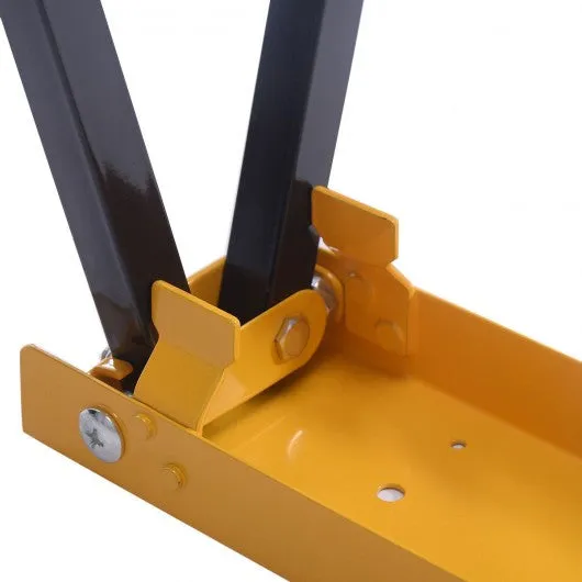 2 Pack Heavy Duty Sawhorse with Steel Folding Legs