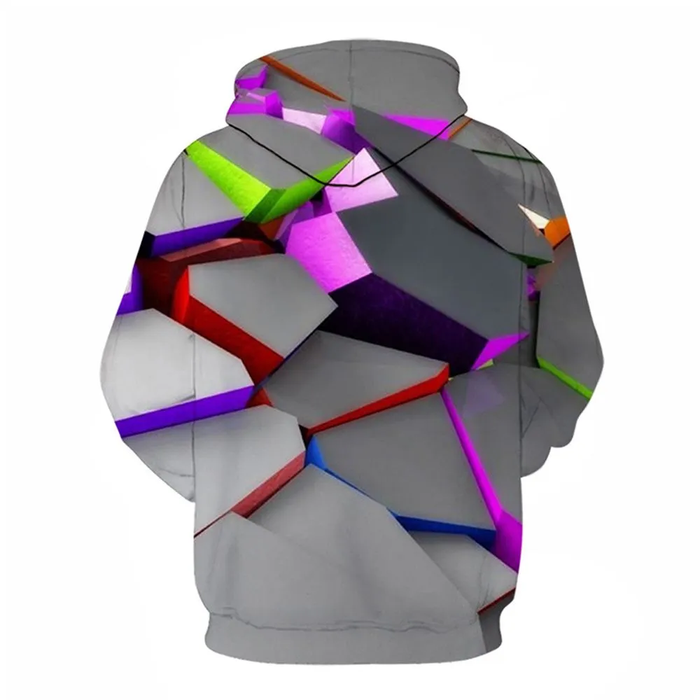 3D Graphic Printed Hoodies Crack