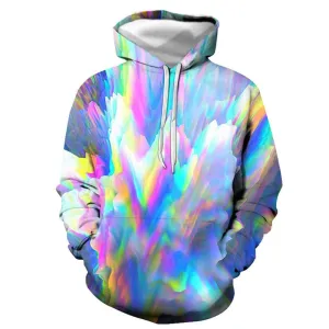 3D Graphic Printed Hoodies Graffiti