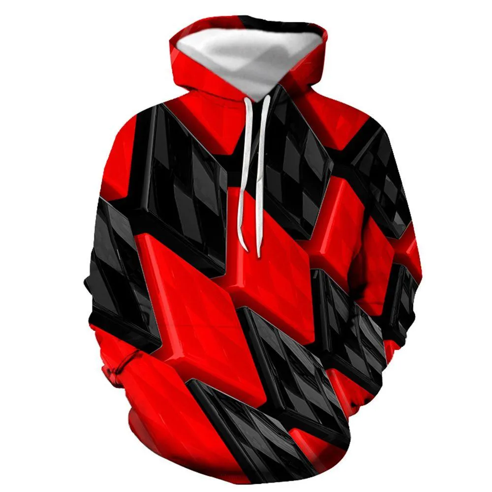 3D Graphic Printed Hoodies Key