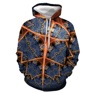 3D Graphic Printed Hoodies The Blue Gear