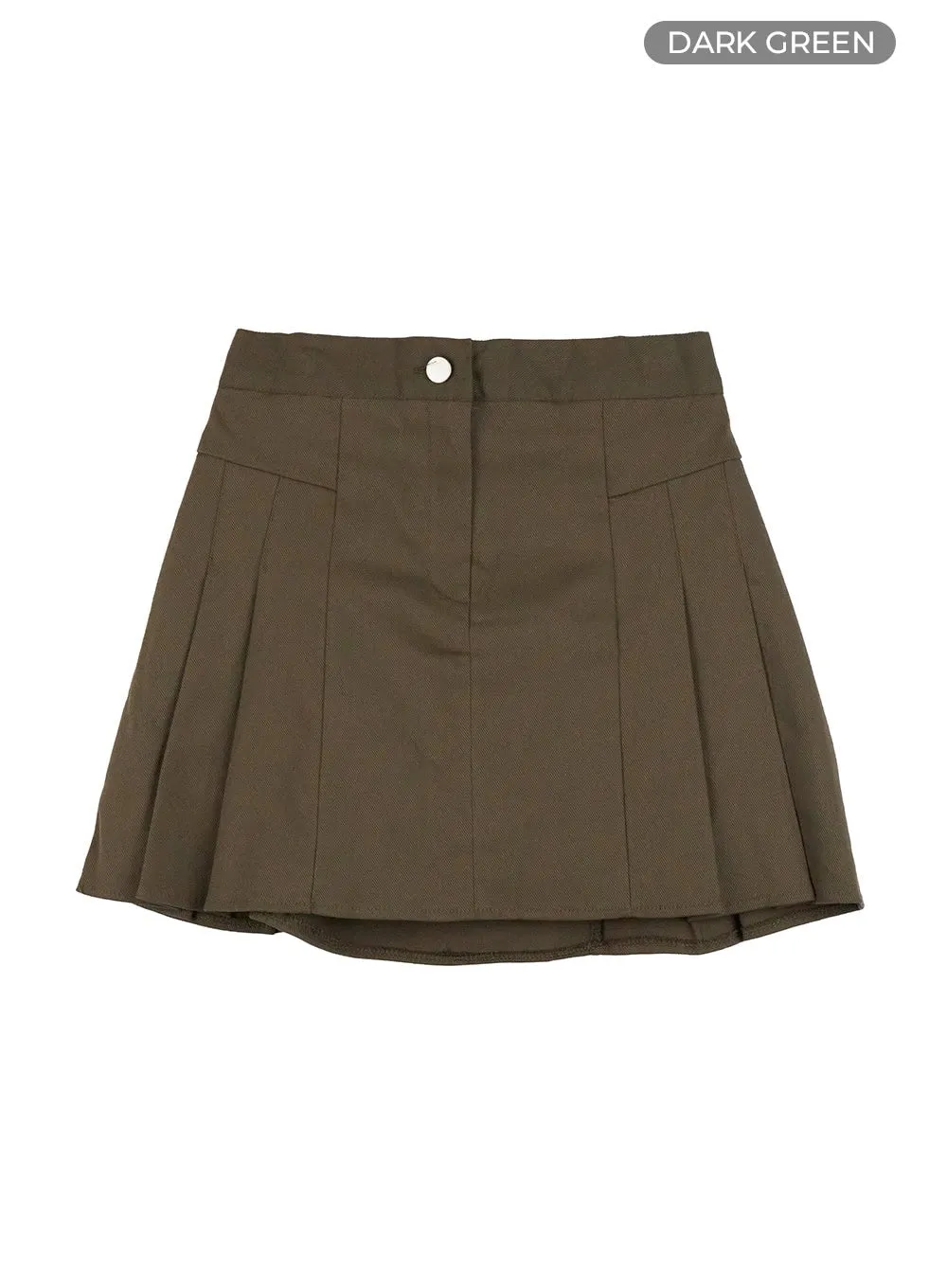 A-Line Pleated Mini Skirt OG416