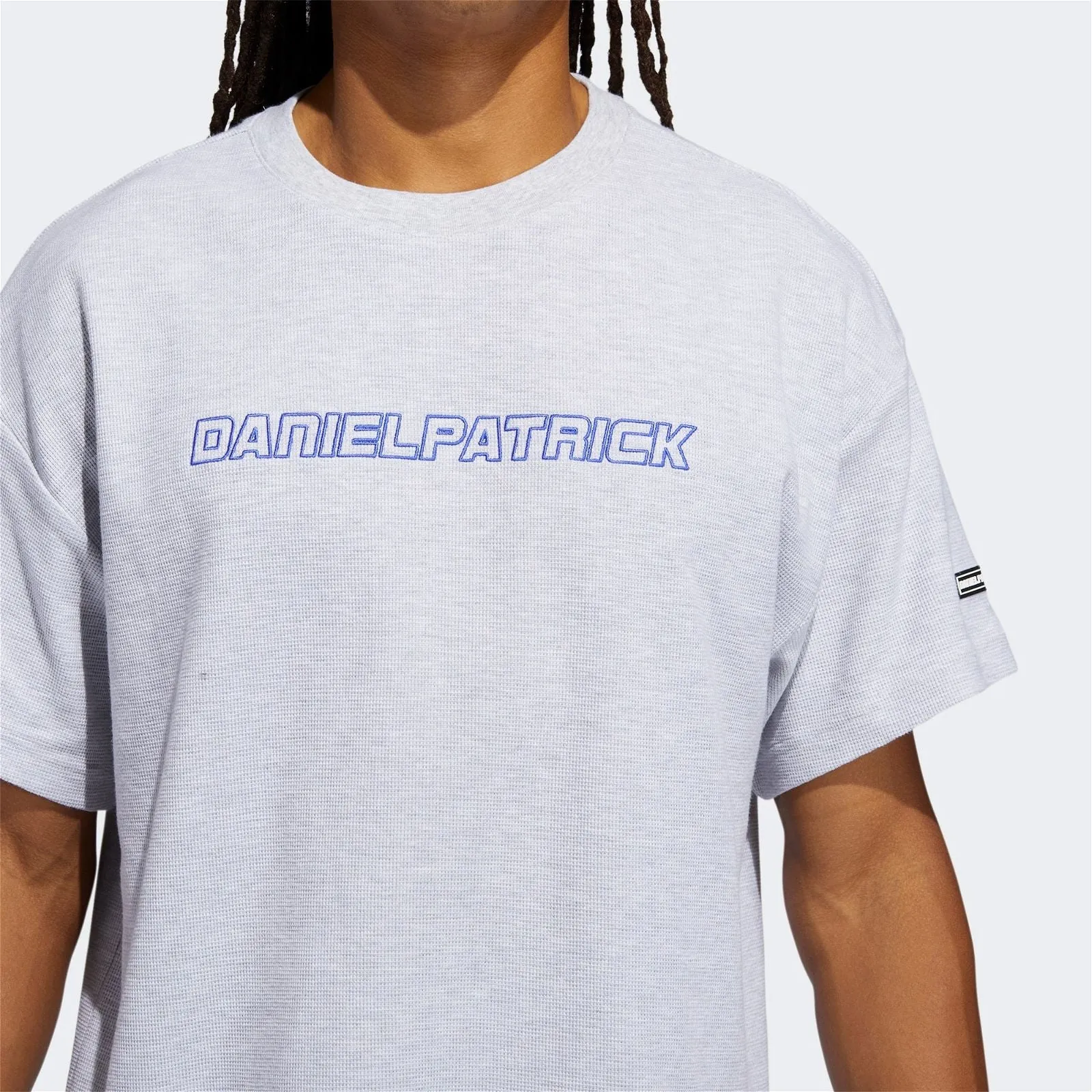 adidas x Daniel Patrick Hoops Thermal Tee - Grey