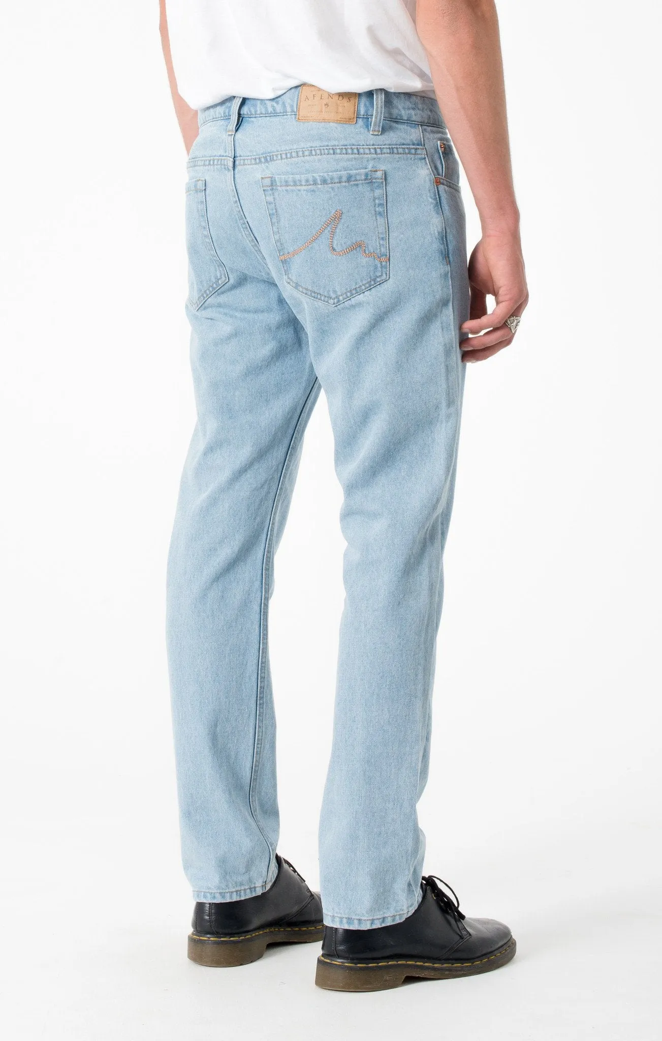 Afends Mens Deadbeat - Slim Fit Denim