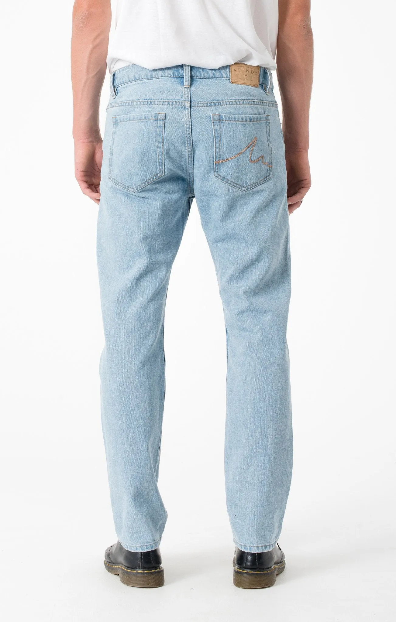 Afends Mens Deadbeat - Slim Fit Denim