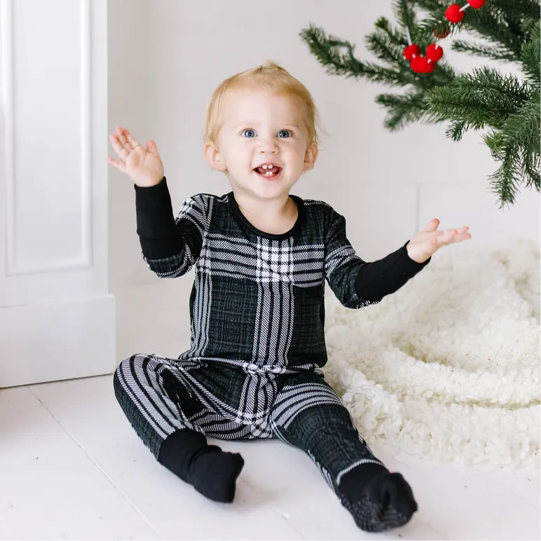 Ain't Mad About Plaid Mini Ribbed Day to Night Romper