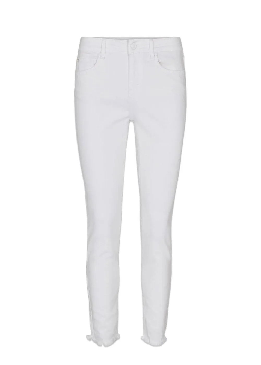 Alexa Jeans White - White