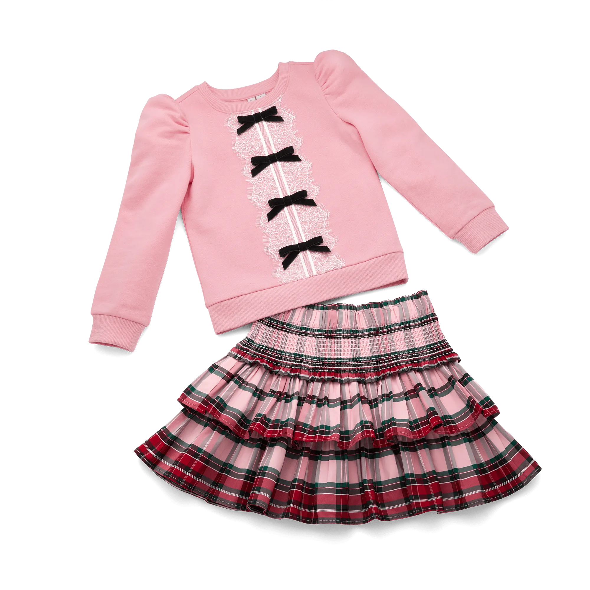 American Girl® x Janie and Jack Wrapped in Bows Top & Skirt Outfit for Girls