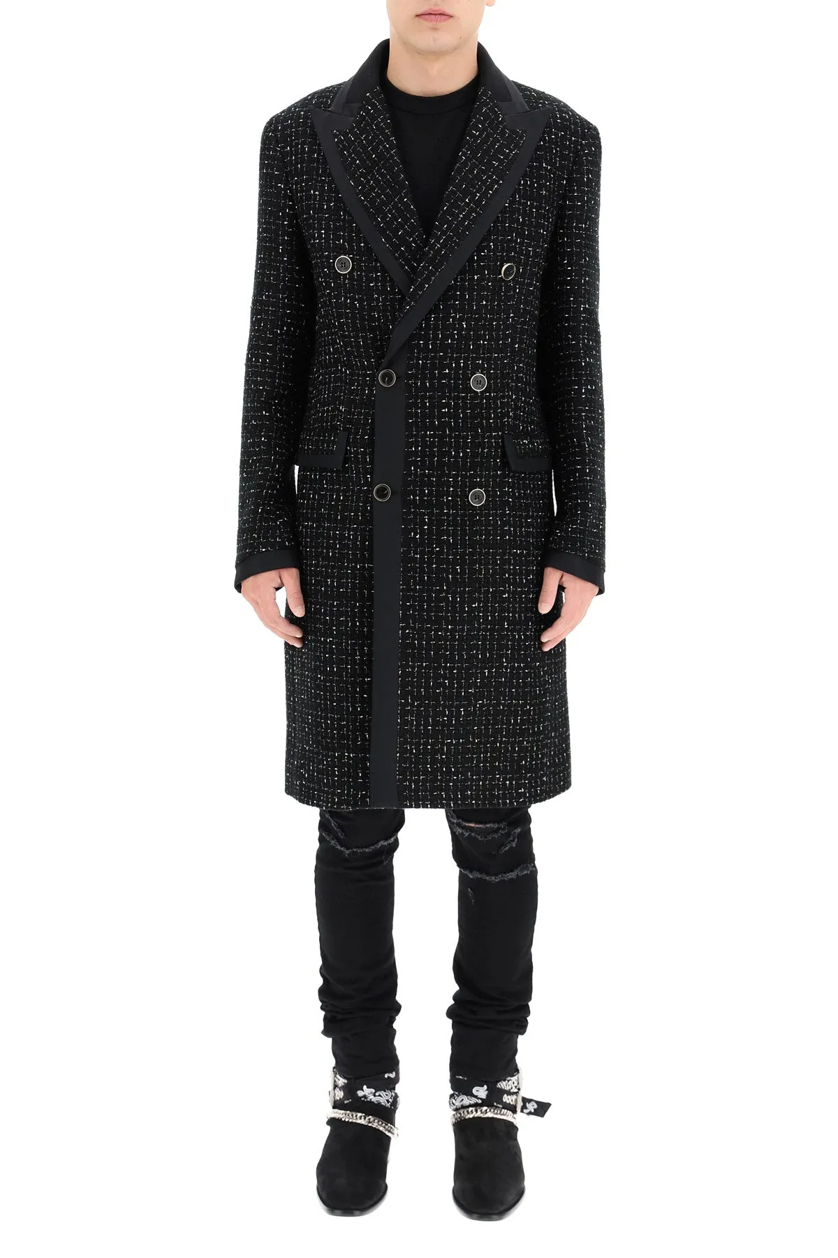 Amiri Double-Breasted Coat