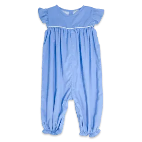 Angel Romper - Blue Cord