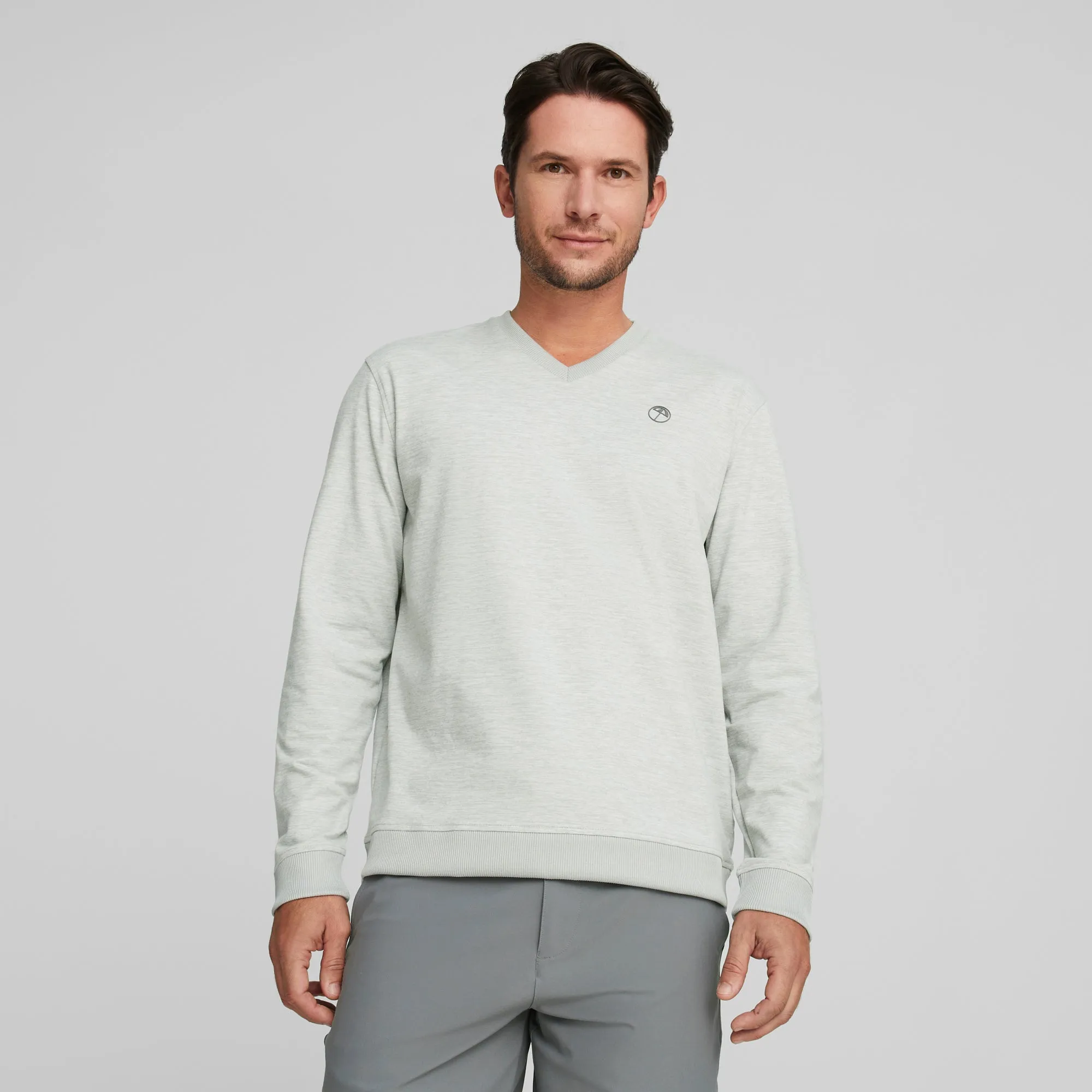 AP CLOUDSPUN V-Neck Golf Sweatshirt