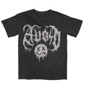 AVOID - Black Metal Black Tee