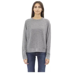 Baldinini Trend "Gray Wool Women's Sweater"