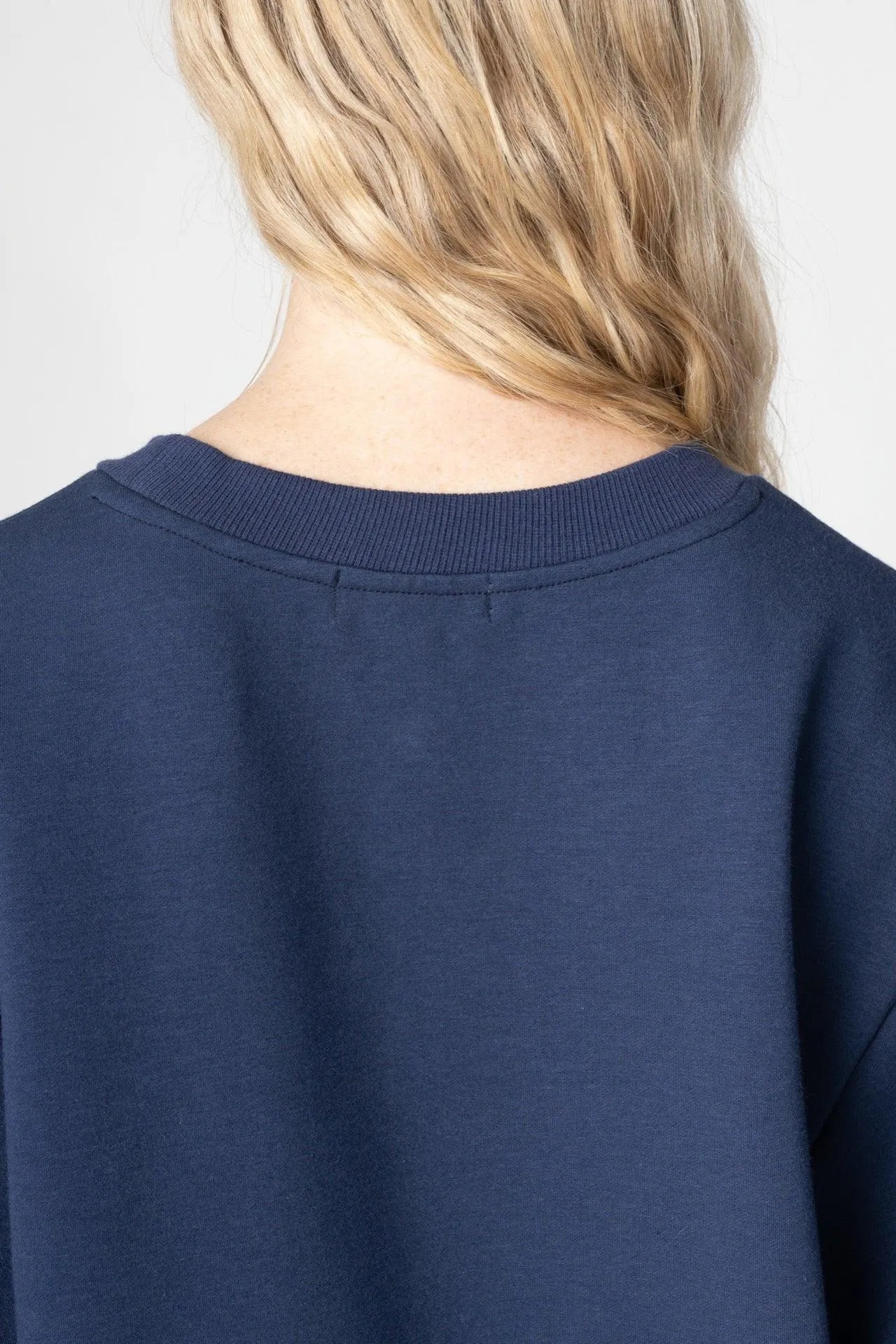 Bamboo Bonded Jersey Crew Neck Sweatshirt