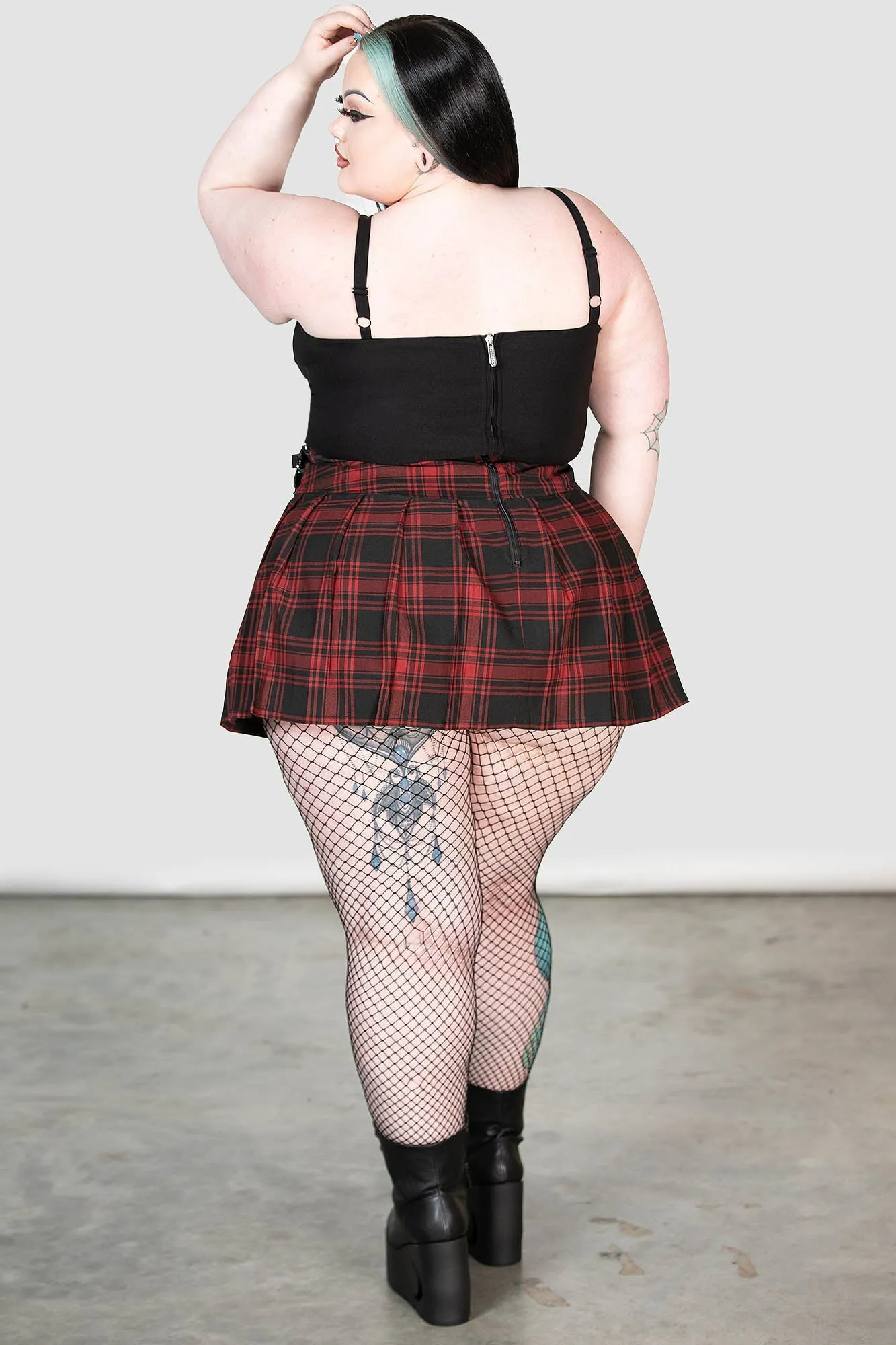 Bat Girl Skirt [TARTAN]