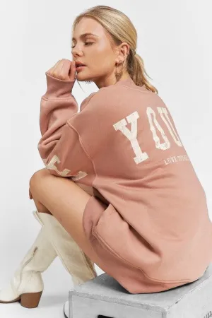 Be Yourself Plus Size Sweatshirt