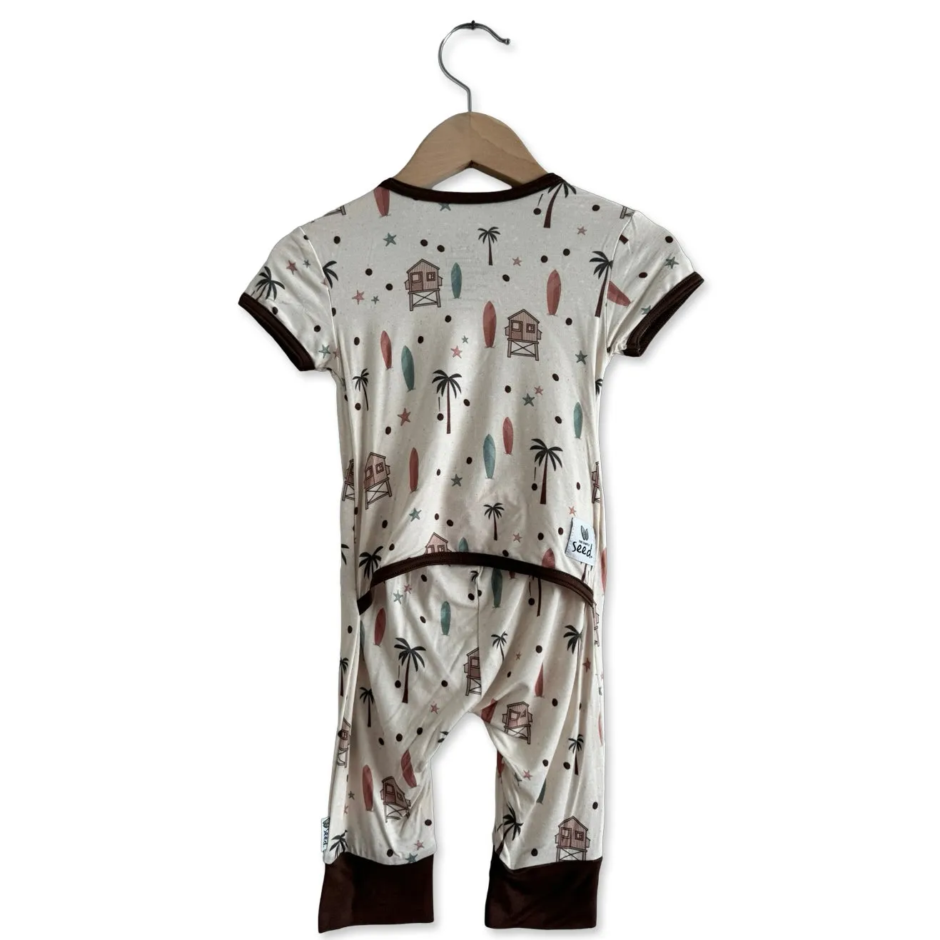 Beach Bum Adaptive Tube Access Kid's Short Long Romper