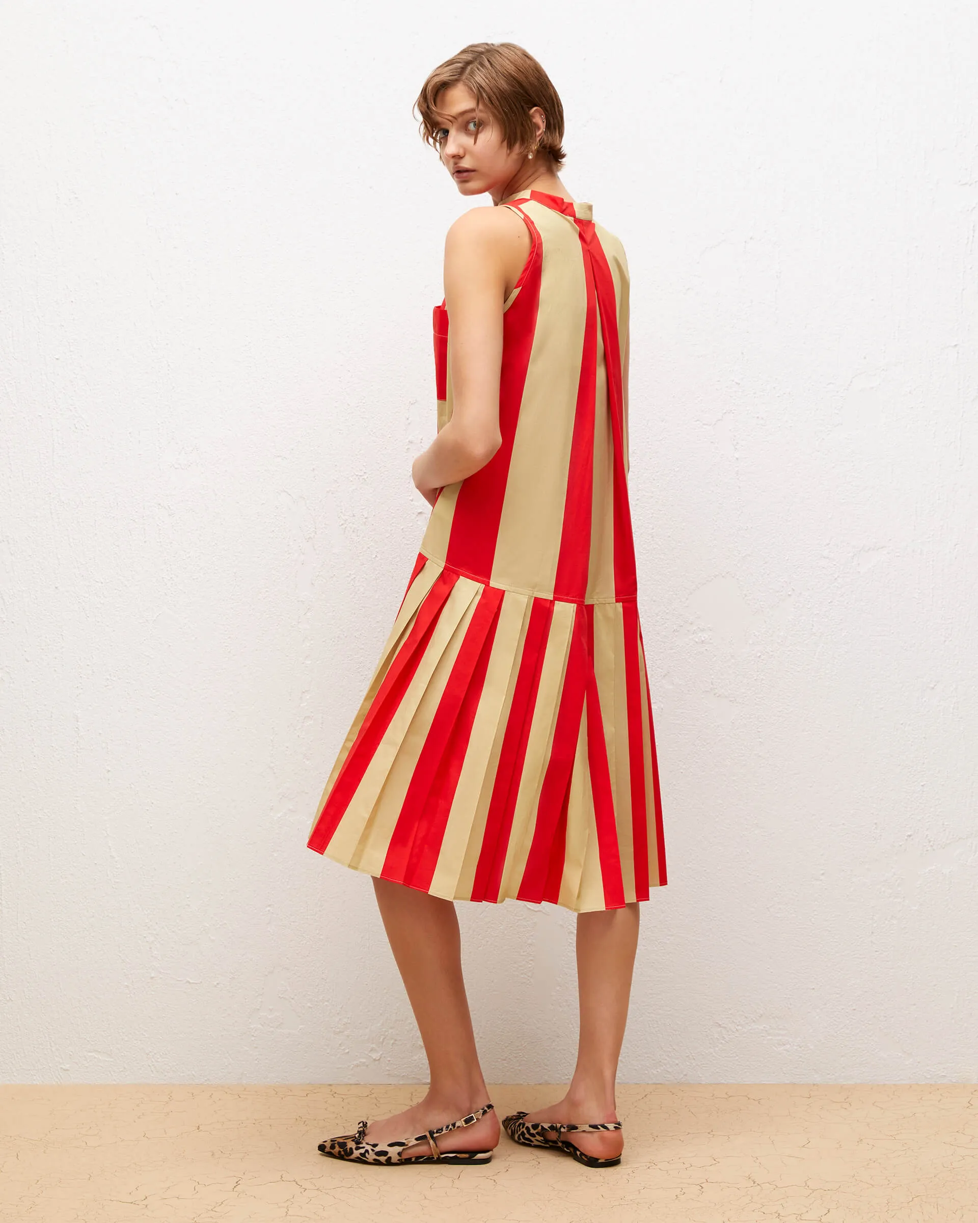 Beatrice B Pleated Dress