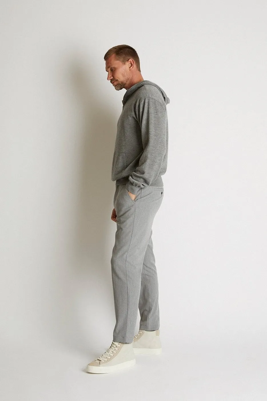   Beryll Nic Cashmere Sweater | Flannel Gray