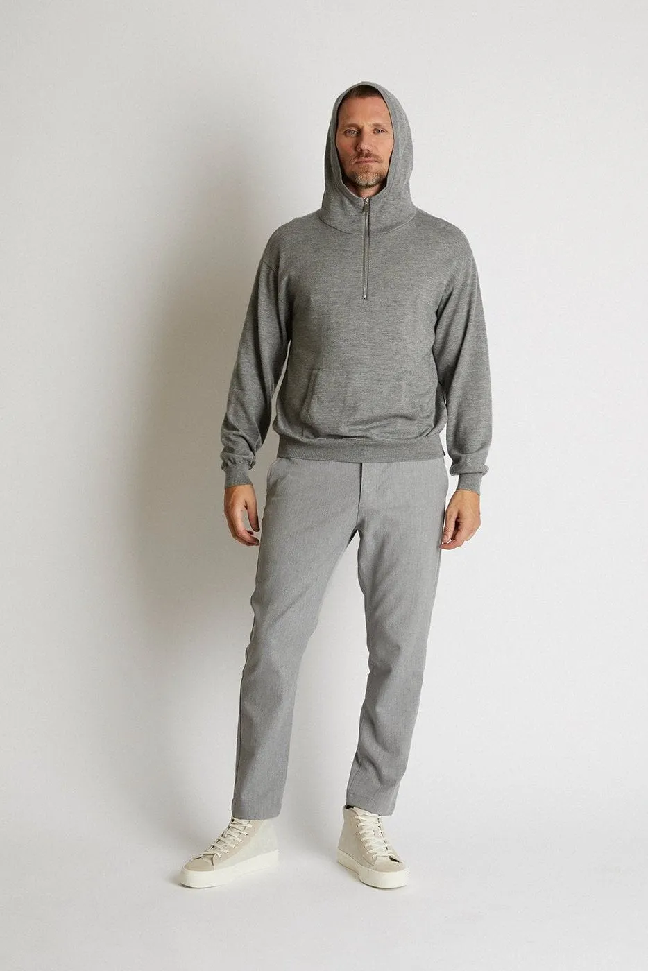   Beryll Nic Cashmere Sweater | Flannel Gray