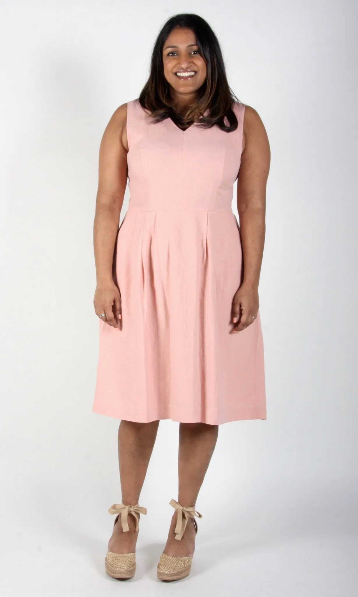 Birds of North America Tammie Norrie Dress - Peach (Online Exclusive)