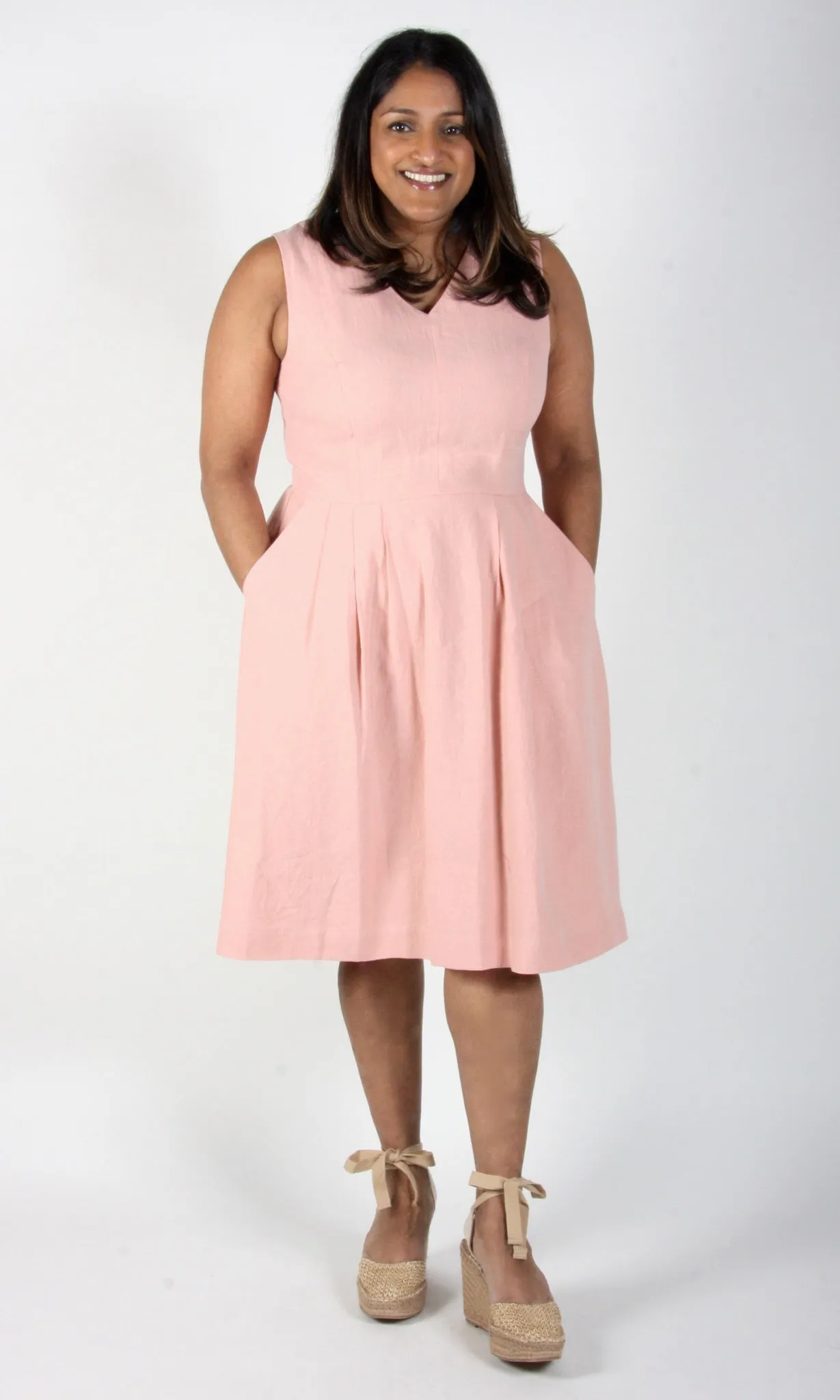 Birds of North America Tammie Norrie Dress - Peach (Online Exclusive)