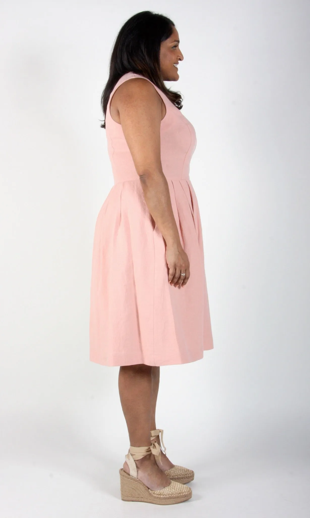 Birds of North America Tammie Norrie Dress - Peach (Online Exclusive)