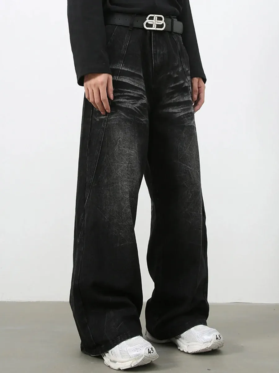 Black Denim Baggy Jeans