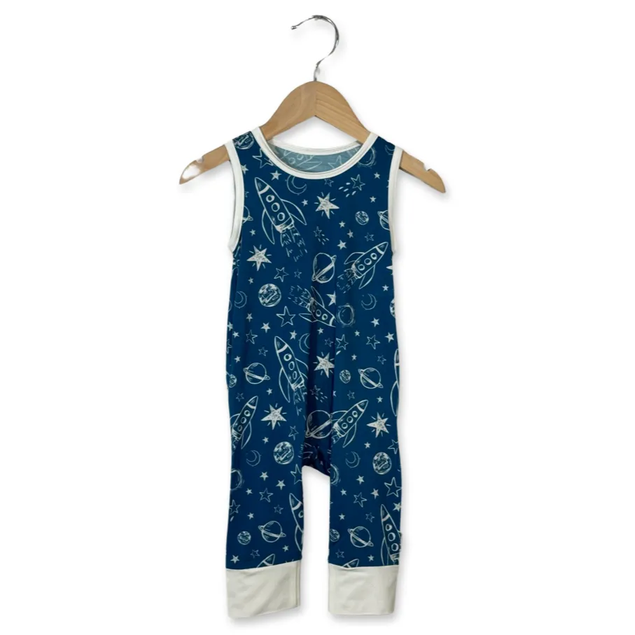 Blast Off  Sleeveless Romper