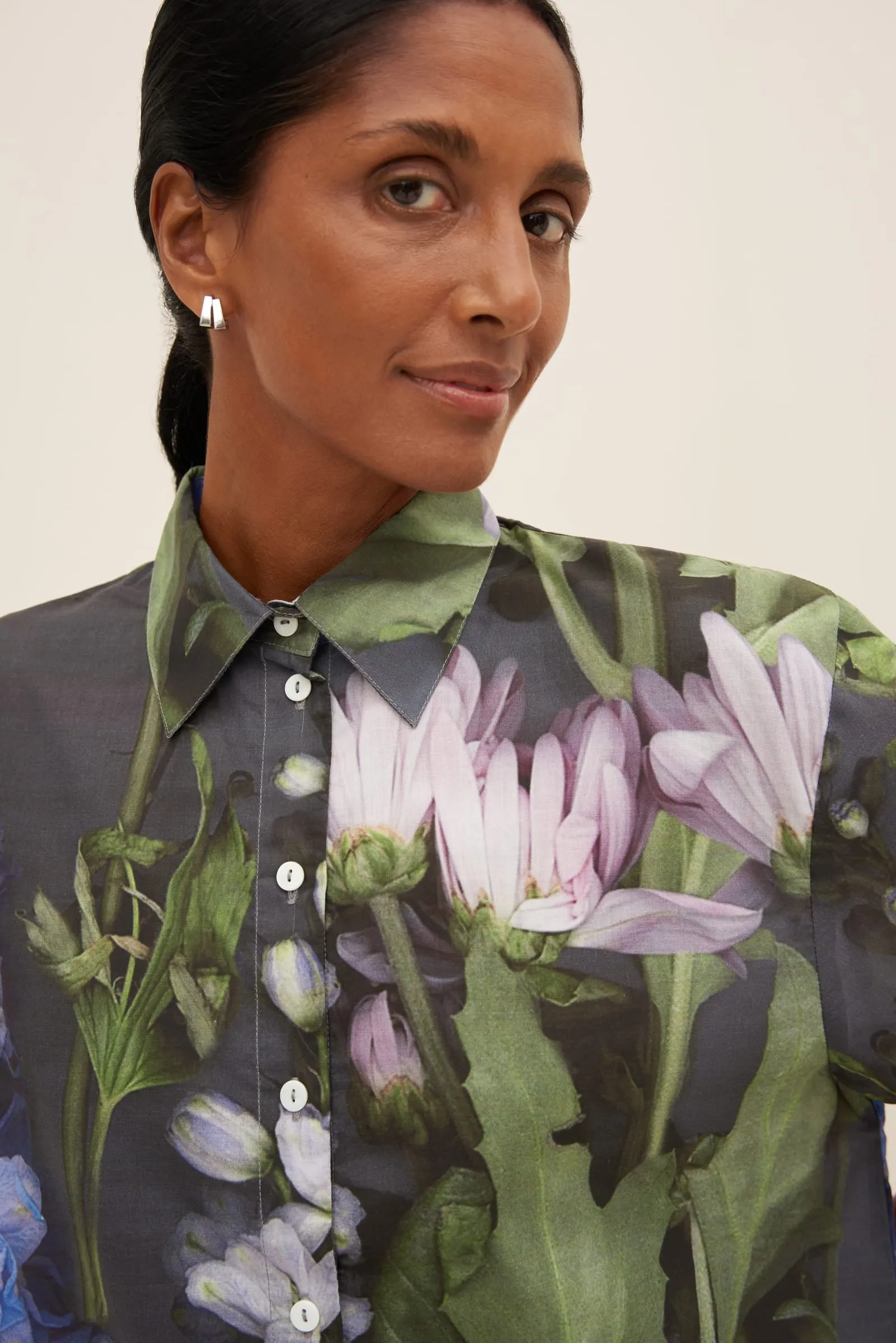 BLOOM SHIRT (Delphinium)