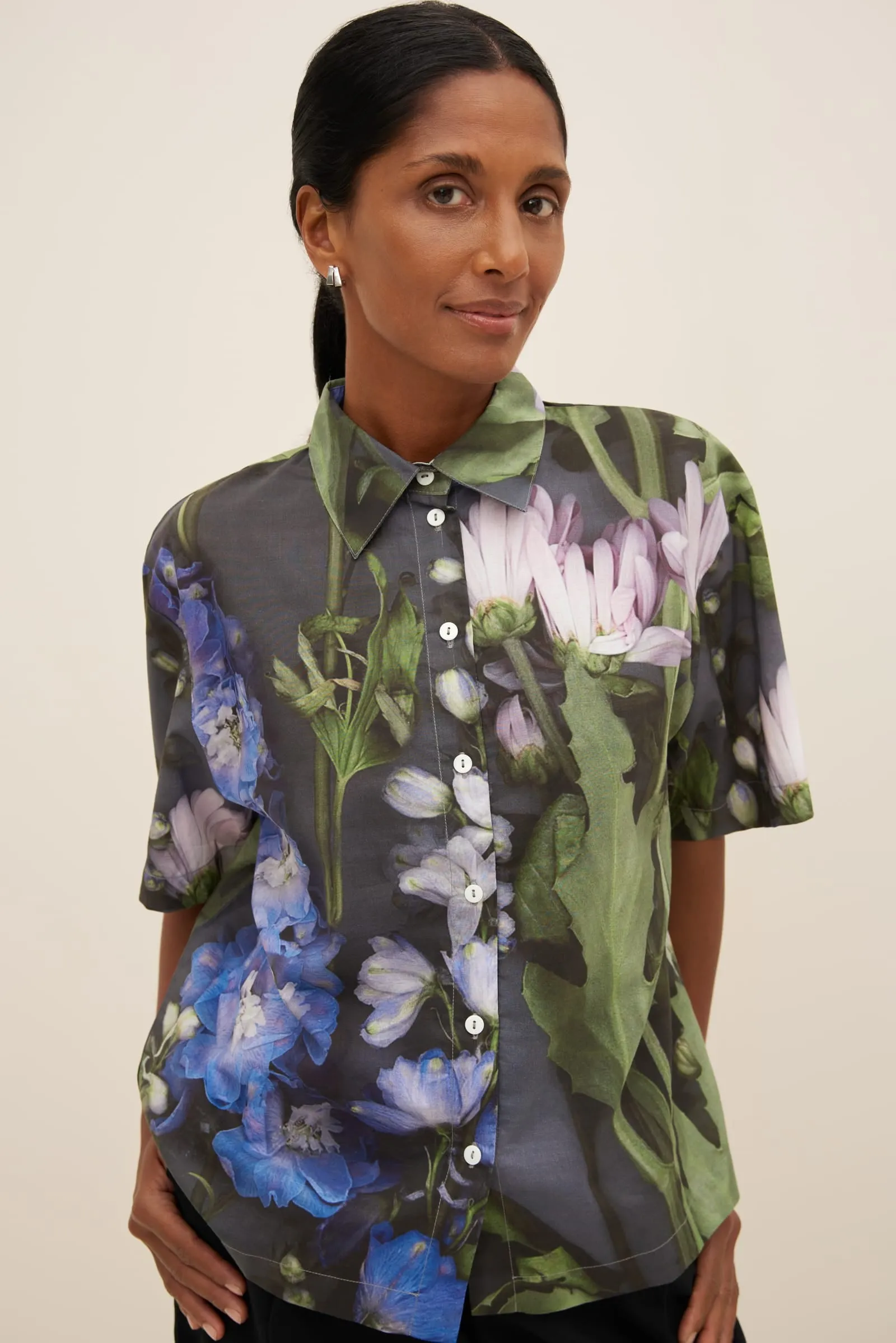 BLOOM SHIRT (Delphinium)