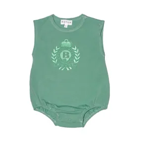 Bopop Sage Emblem Romper