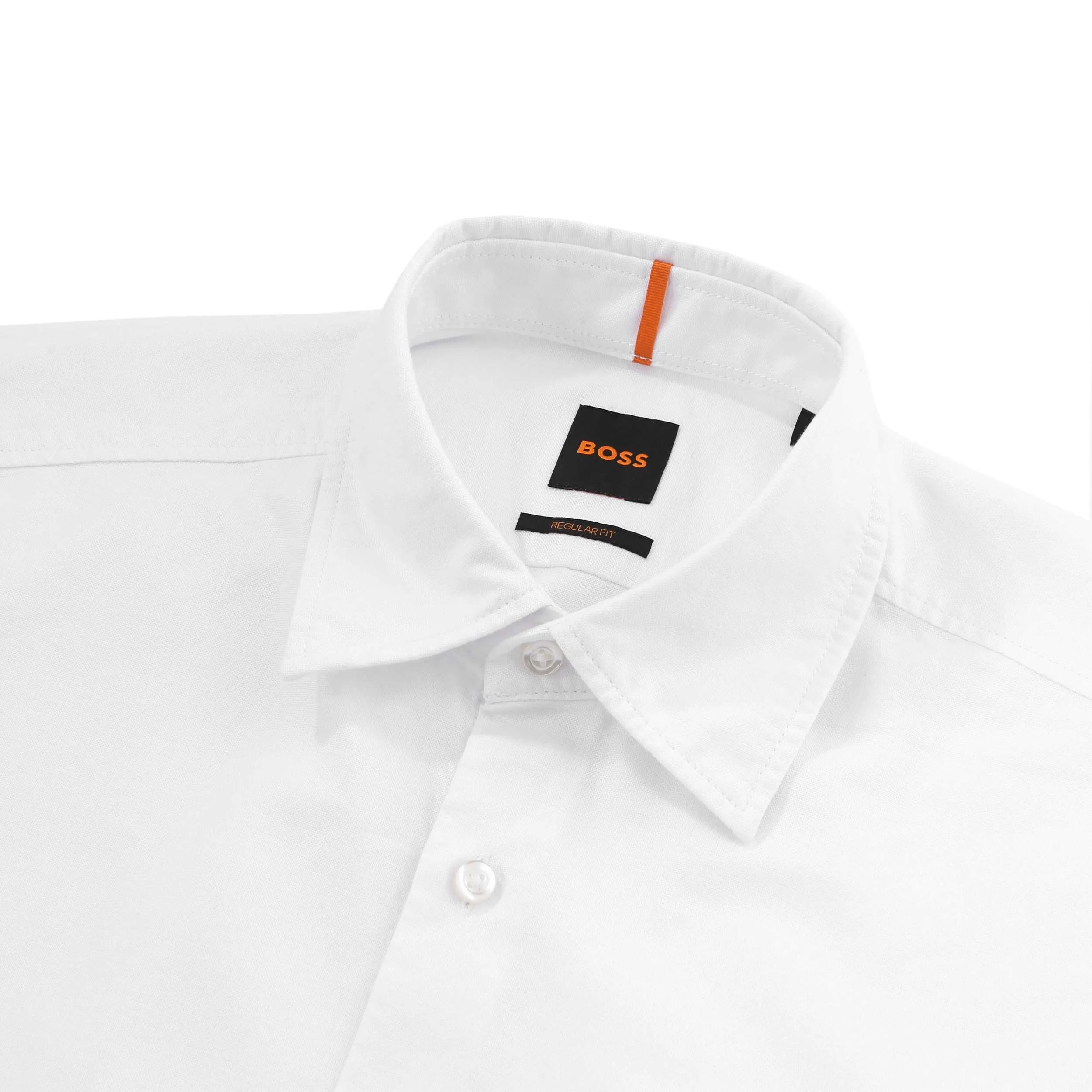 BOSS Rash 2 Short Sleeve Shirt in White