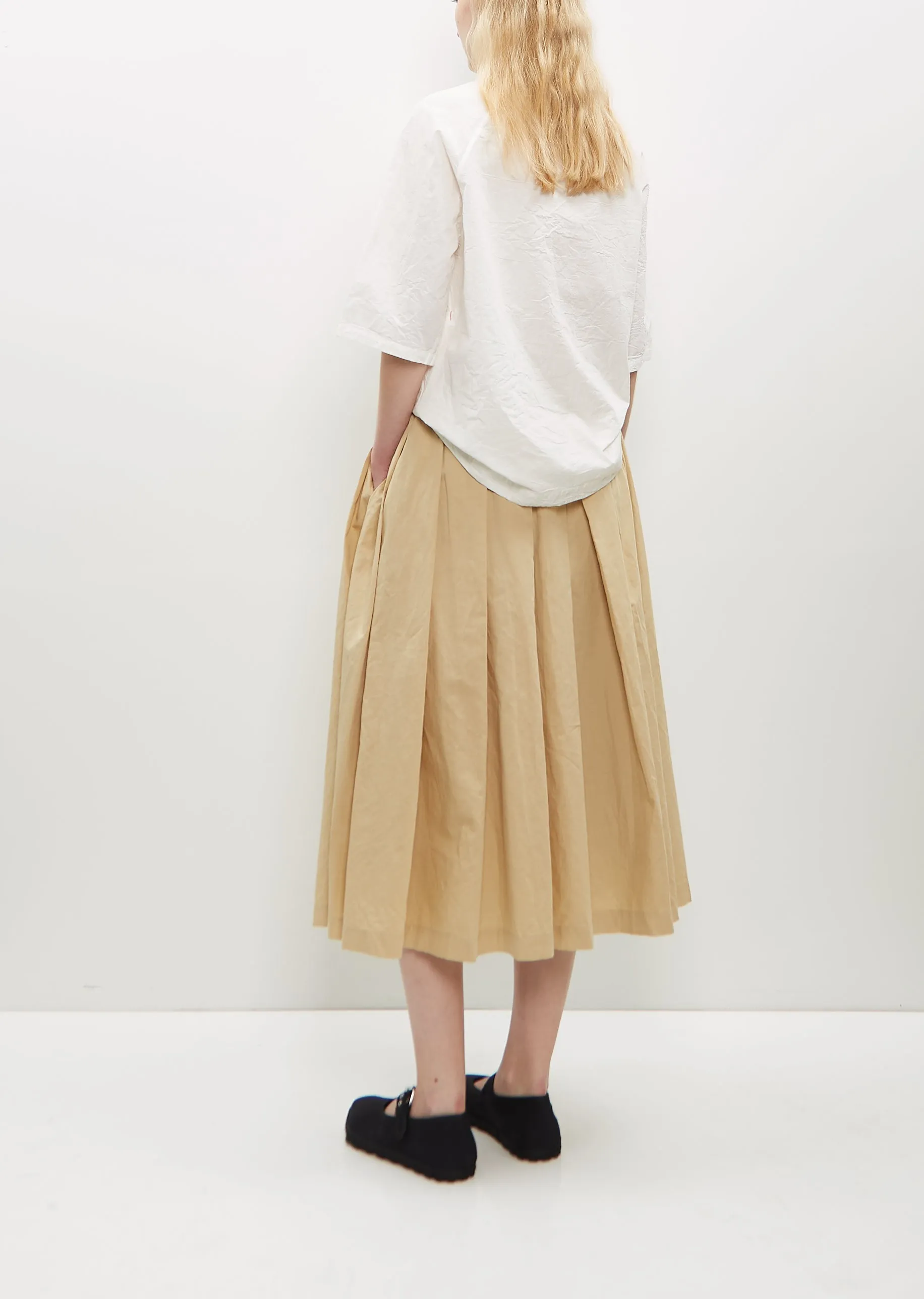 Bowling Skirt – Beige