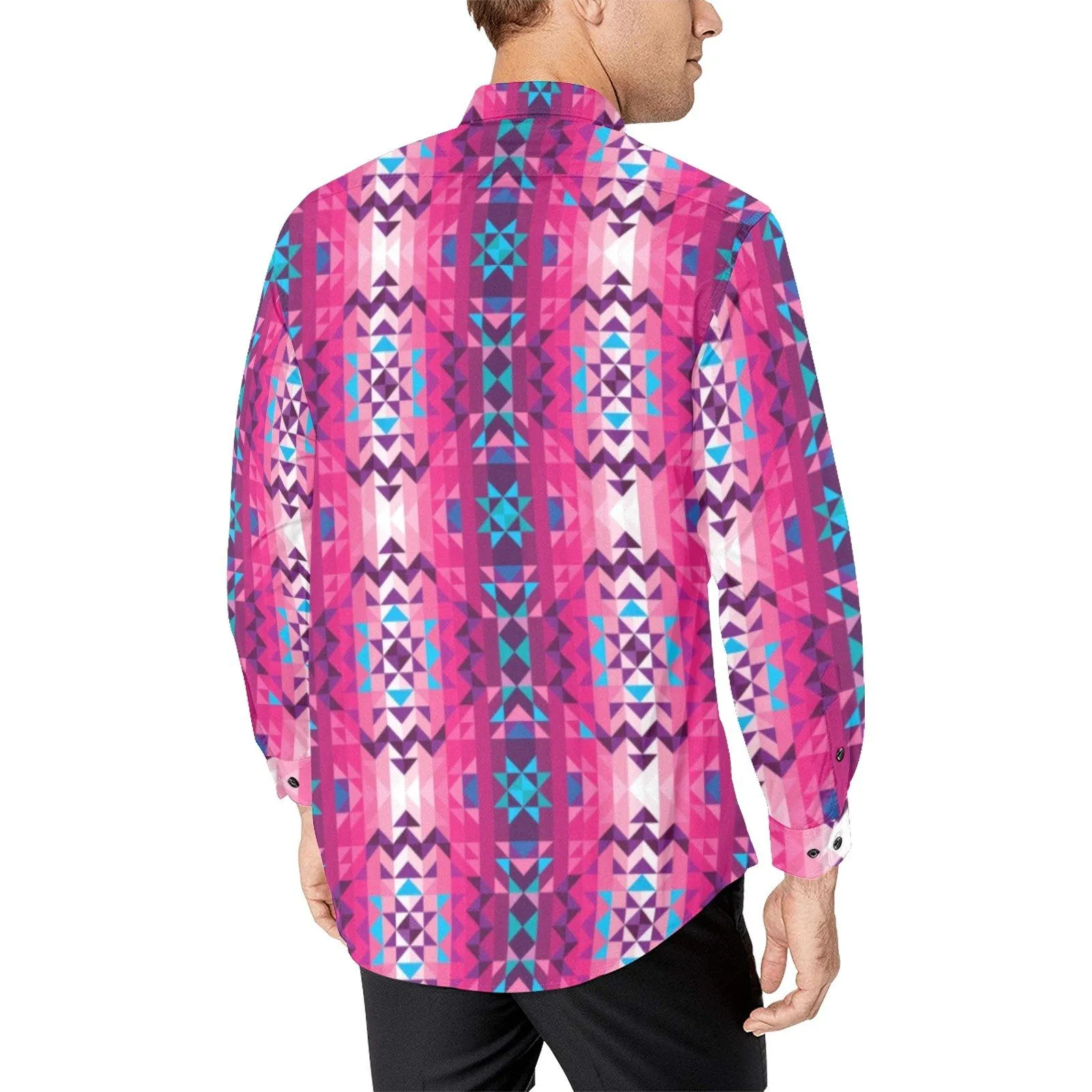 Bright Wave Dress Shirt