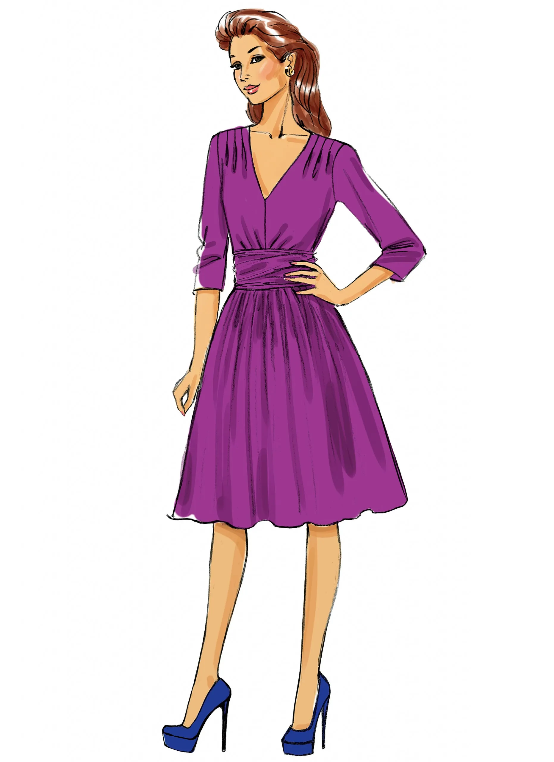 Butterick Dress B5850