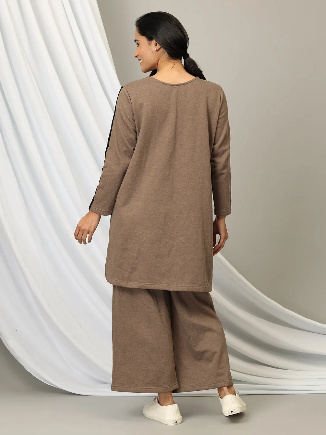 Caffè Mocha Maternity and Nursing Loungewear Set