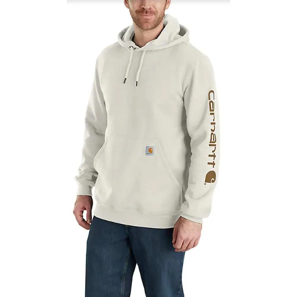 Carhartt Men's Midweight Logo Hooded Sweatshirt