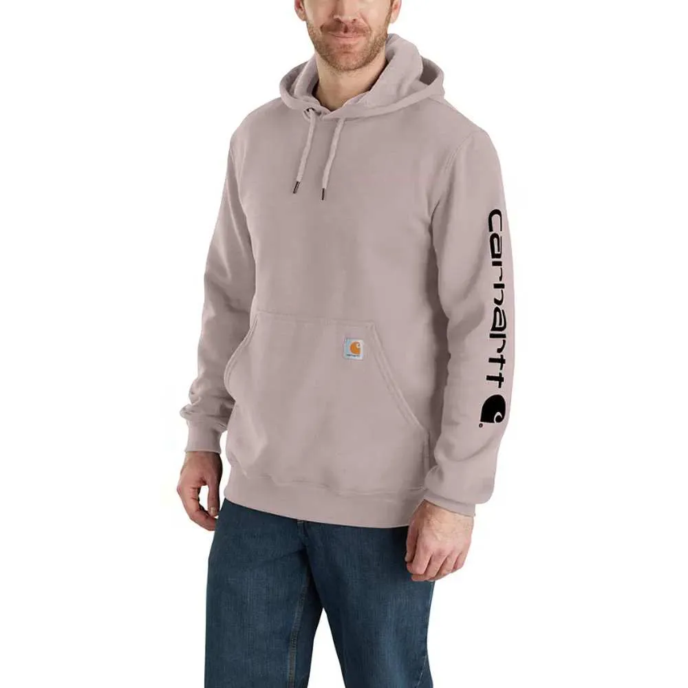 Carhartt Men's Midweight Logo Hooded Sweatshirt