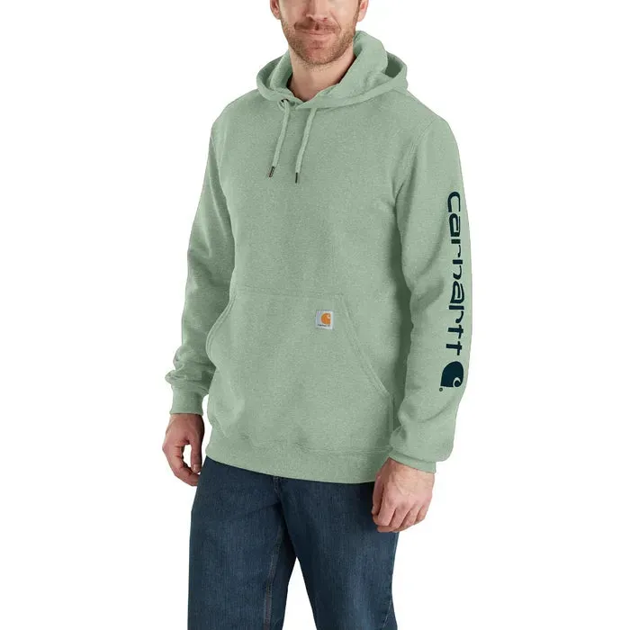 Carhartt Men's Midweight Logo Hooded Sweatshirt