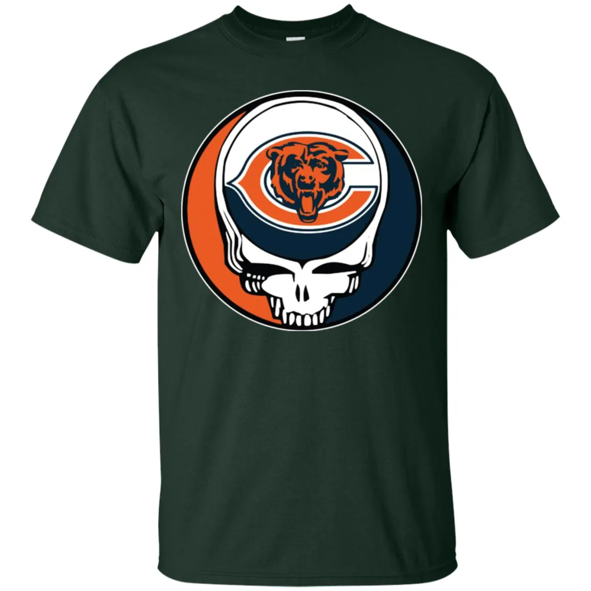 Chicago Bears Grateful Dead Steal Your Face Football Nfl Shirts