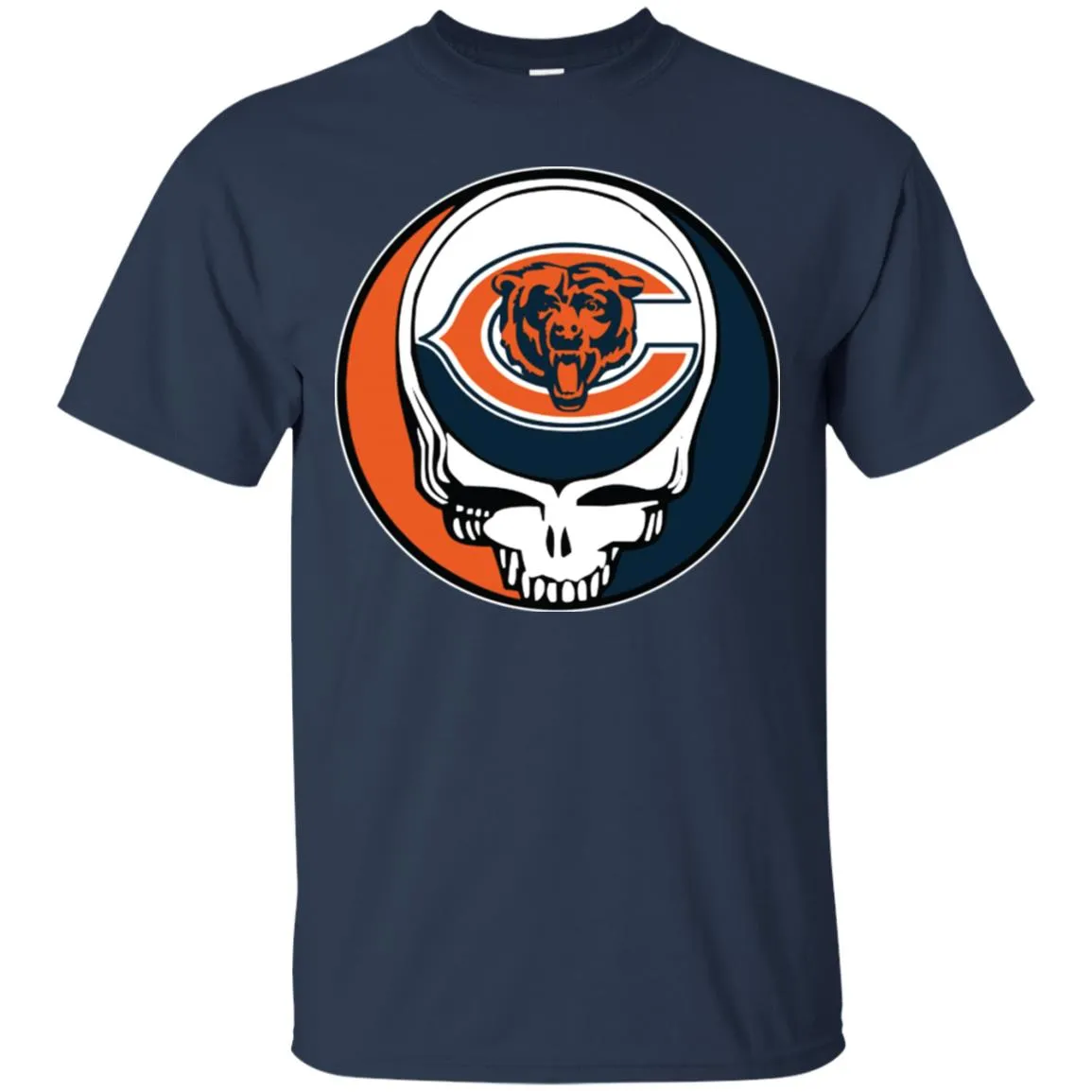 Chicago Bears Grateful Dead Steal Your Face Football Nfl Shirts