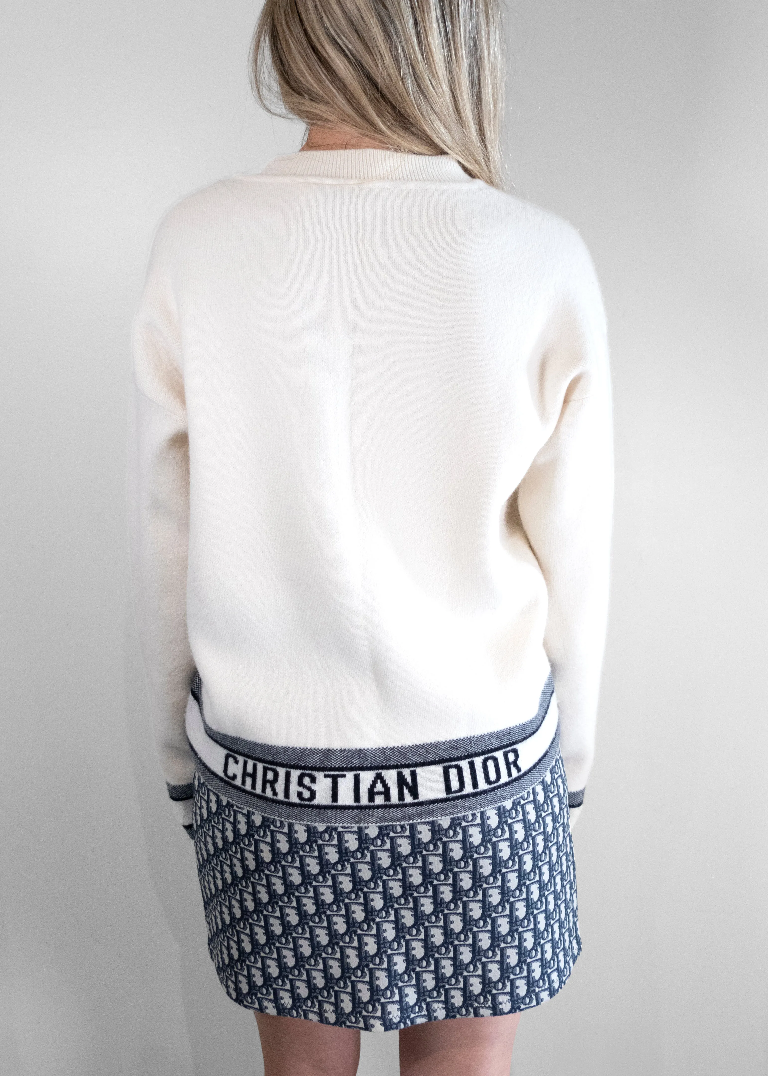 Christian Dior Cashmere Striped Sweater