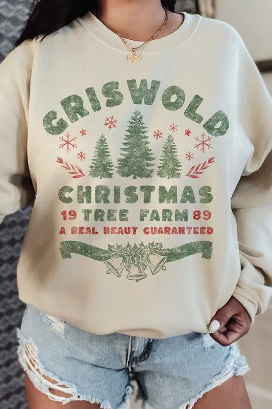 *Christmas Tree Farm Graphic Sweatshirt