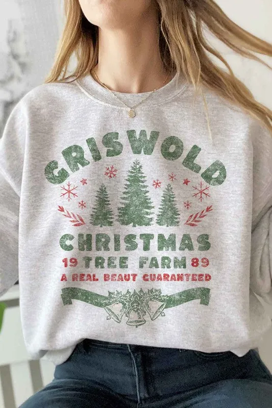 *Christmas Tree Farm Graphic Sweatshirt