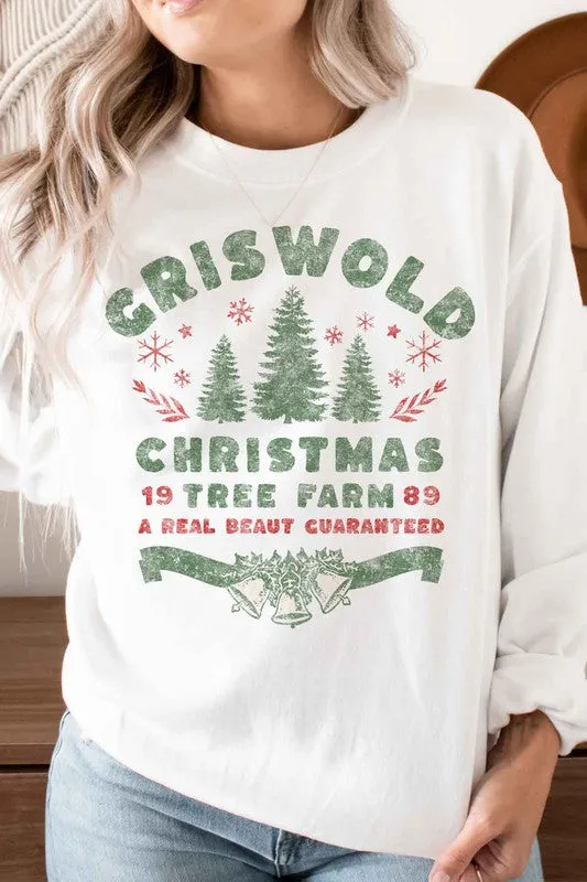 *Christmas Tree Farm Graphic Sweatshirt