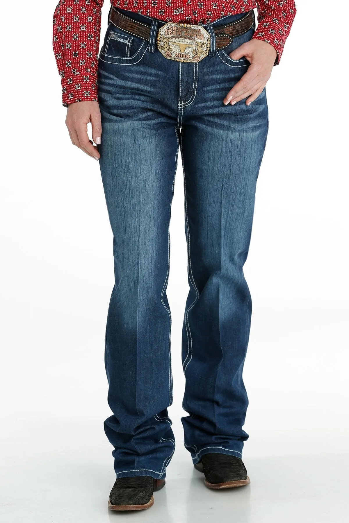 Cinch Women's Emerson Jean in Dark Stonewash