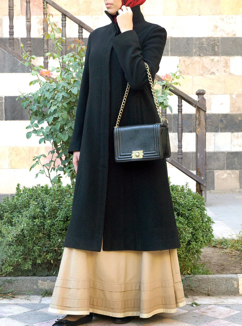 Classic Wool Midi Coat