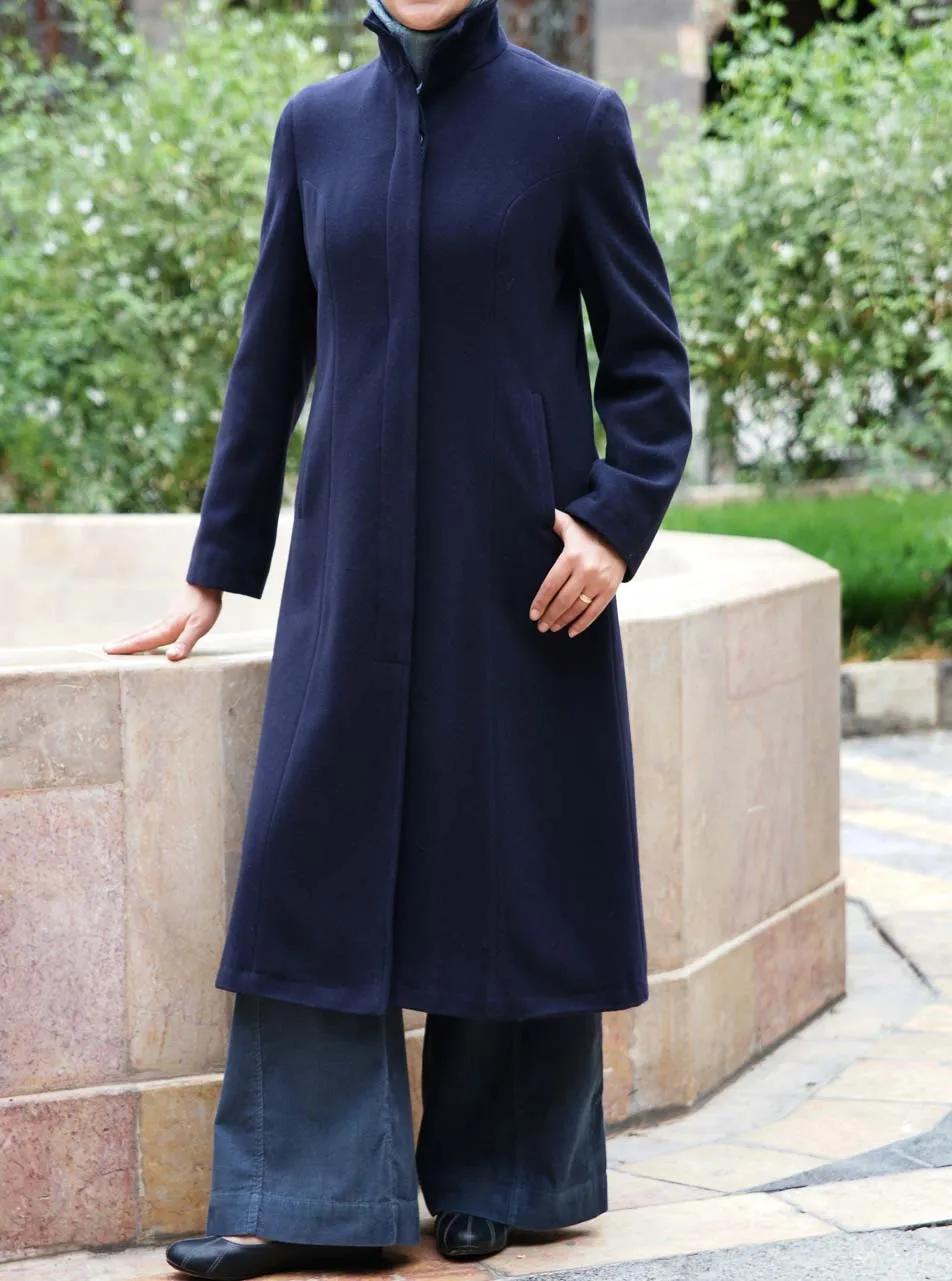 Classic Wool Midi Coat