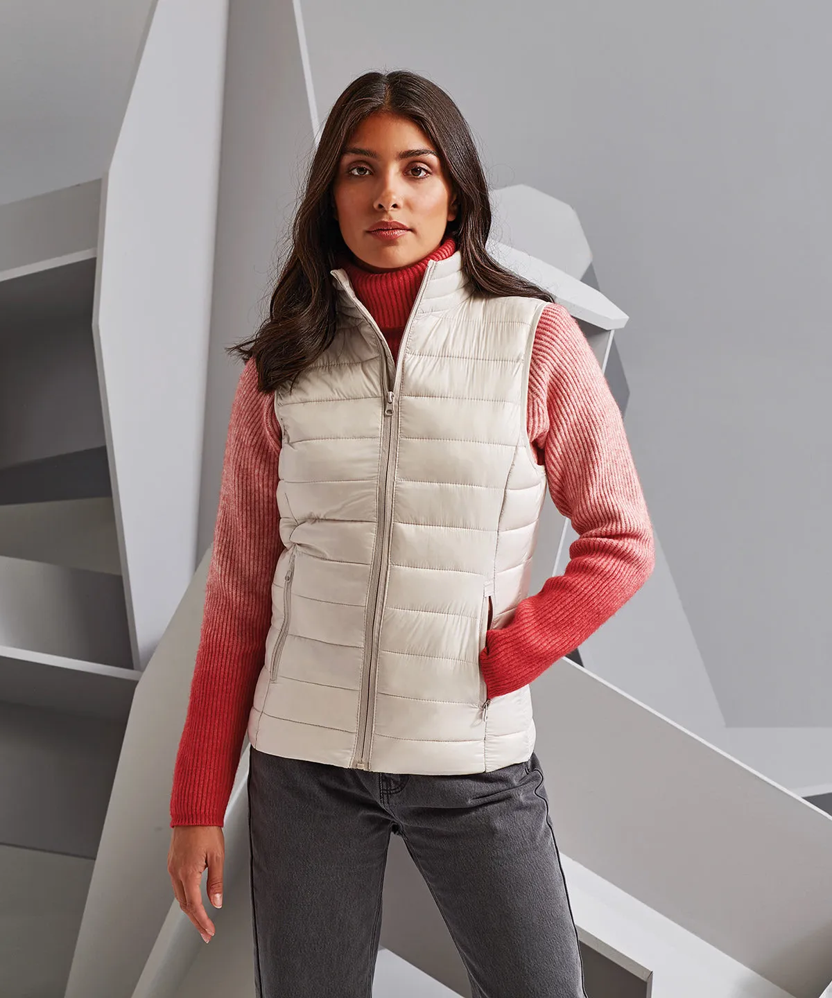 Cloud Pink - Women's terrain padded gilet